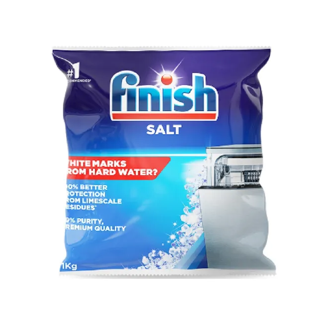 【finish 亮碟】★洗碗機專用軟化鹽(1KG)