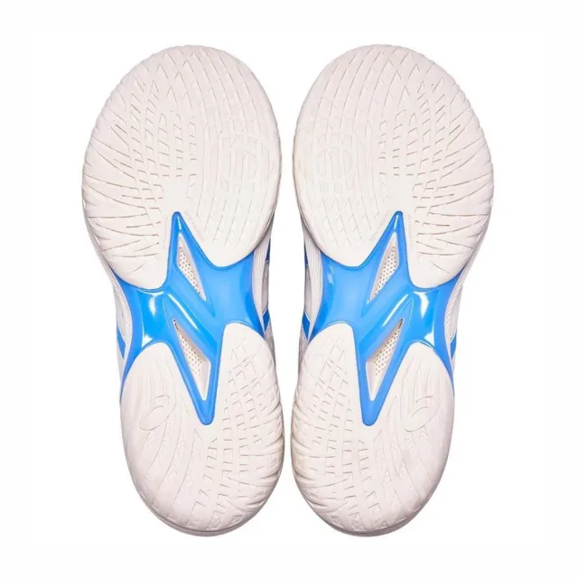【asics 亞瑟士】Gelhoop V16 男 籃球鞋 球鞋 避震 耐磨 透氣 亞瑟士 米白 藍(1063A090-250)