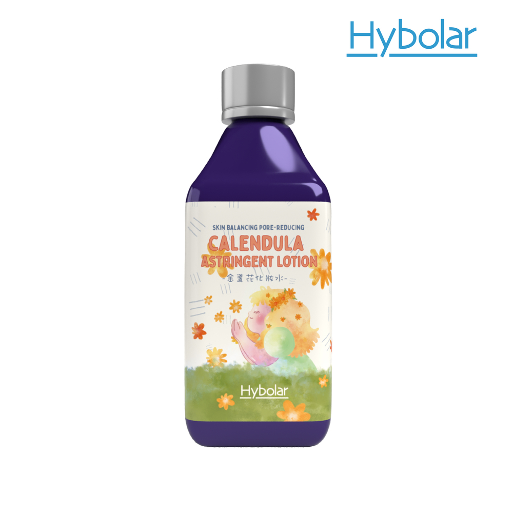 【Hybolar】金盞花化妝水200ml(水潤保濕油水平衡清爽不黏膩舒緩臉部保養補水敏感肌適用)