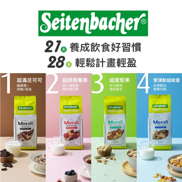 【Setienbacher 麥德香】誘惑莓果穀物麥片 穀片(德國健康機能麥片領導品牌)