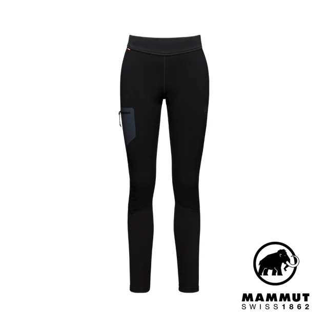 Mammut 長毛象 Aconcagua ML Tights long Women 保暖刷毛內搭緊身褲 黑色 女款 #1022-00224