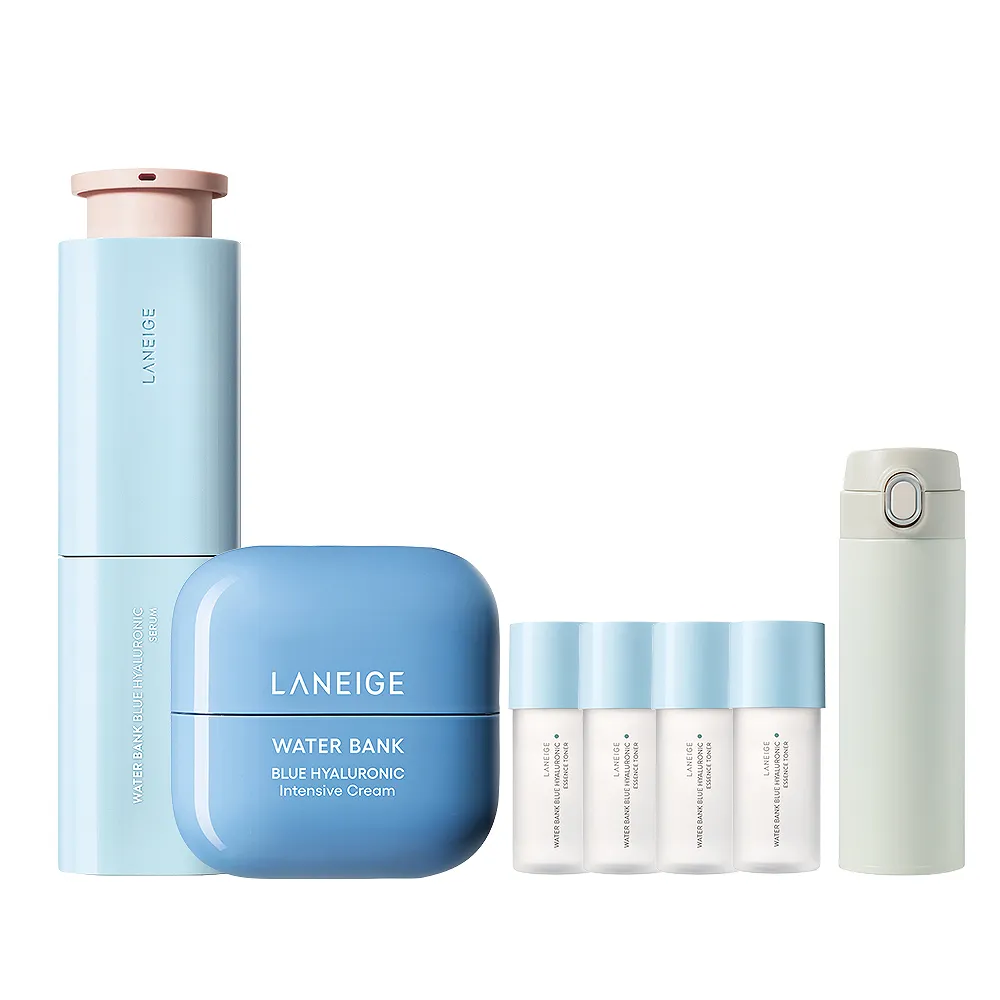 【LANEIGE 蘭芝】水酷修護保濕精壩雙星組(保濕精華 50ml+保濕霜 50ml 官方直營)