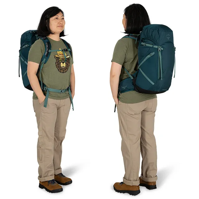 【Osprey】Sportlite 30 輕量健行背包 松葉綠(健行背包 運動背包 旅行背包)