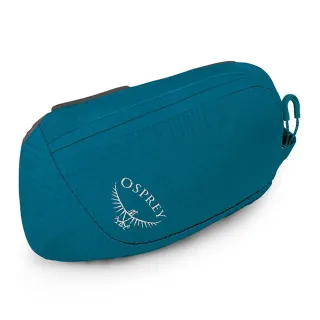【Osprey】Pack Pocket Zippered 外掛包 海濱藍(背包外掛包)