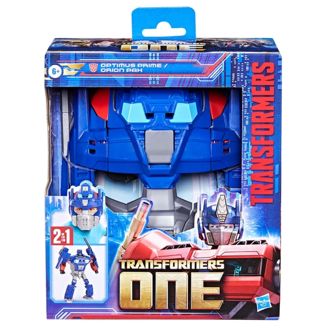 ToysRUs 玩具反斗城 Transformers《變形金剛：源起》2 合 1 柯博文（奧利安派克斯）面具可動人偶