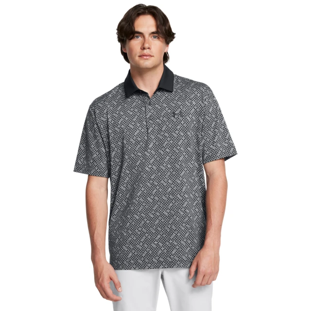 UNDER ARMOUR UA 男 Playff 3.0 Jaq 短POLO_1387131-001(黑色)