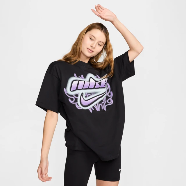 NIKE 耐吉 AS W NSW DANCE OS SS TEE 女 短袖上衣 運動 休閒 黑(FZ1147010)