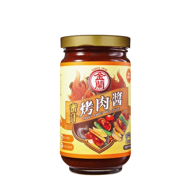 【金蘭食品】烤肉醬三重奏(烤肉醬240g+蜜汁烤肉醬240g+辣味烤肉醬590ml)