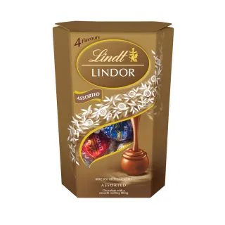 【Lindt 瑞士蓮】Lindor夾餡綜合巧克力200g 情人節禮物