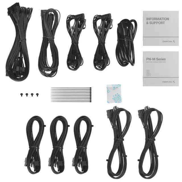 【DeepCool】九州風神 PN650M 650W 金牌 電源供應器(全模組/ATX3.1/PCIE 5.1)
