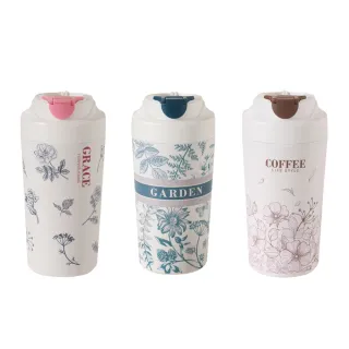 【MUAN】真陶瓷內膽咖啡杯 密封防漏隨行杯 水杯(辦公杯/便攜隨行杯)