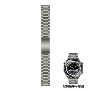 【HUAWEI 華為】WATCH ULTIMATE 鈦金屬錶帶(EasyFit 3)