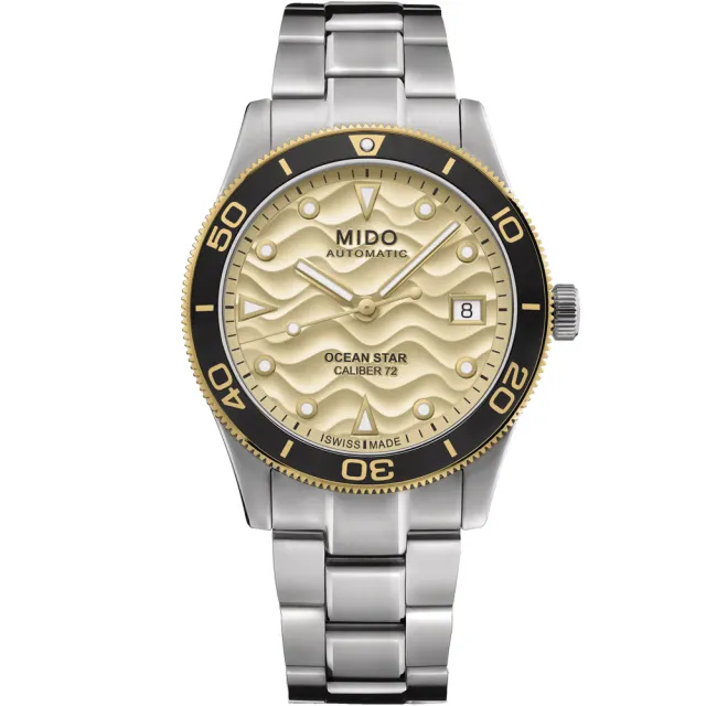 【MIDO 美度】官方授權 金秀賢廣告系列 OCEAN STAR 39 海洋之星潛水機械錶-39mm 99狂買節(M0269072102100)