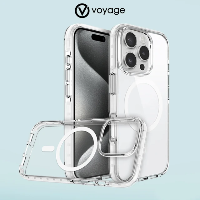 VOYAGE iPhone 16/16Plus/16Pro/16ProMax 超軍規防摔保護殼Pure Clear+ 純淨(兩年抗黃保證 支援Magsafe)