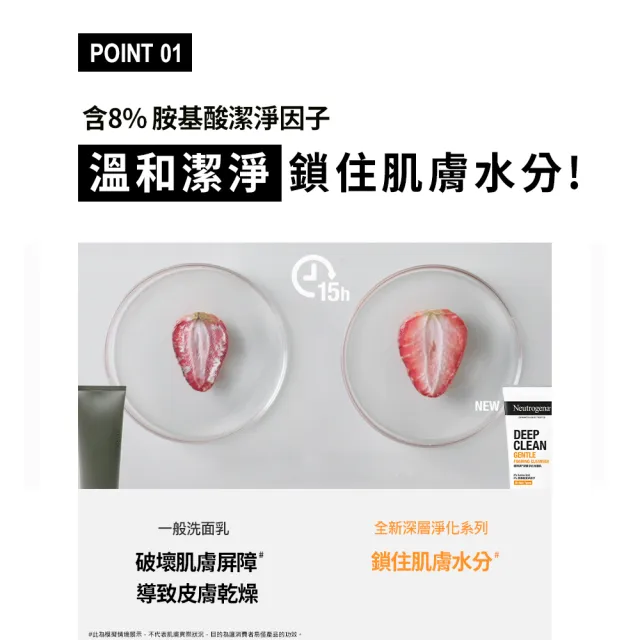【Neutrogena露得清】深層淨化抗黑頭柔珠洗面乳(100g)