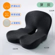 【DaoDi】買一送一坐墊 護腰靠墊升級記憶棉辦公椅靠墊(椅背靠墊 減壓坐墊  靠枕 腰靠 座墊 靠腰墊)