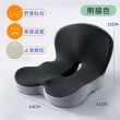 【DaoDi】買一送一坐墊 護腰靠墊升級記憶棉辦公椅靠墊(椅背靠墊 減壓坐墊  靠枕 腰靠 座墊 靠腰墊)