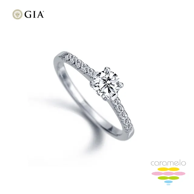 【彩糖鑽工坊】GIA 鑽石 30分 D成色 EX完美車工 鑽石戒指(天然鑽石)