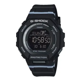 【CASIO 卡西歐】運動型藍芽電子錶 黑 43.8MM(GMD-B300-1)
