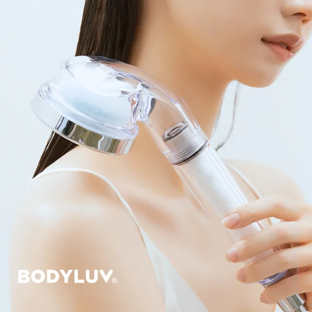 【BODYLUV | 光透基礎套組】純淨維他命蓮蓬頭1入+維他命濾芯3入