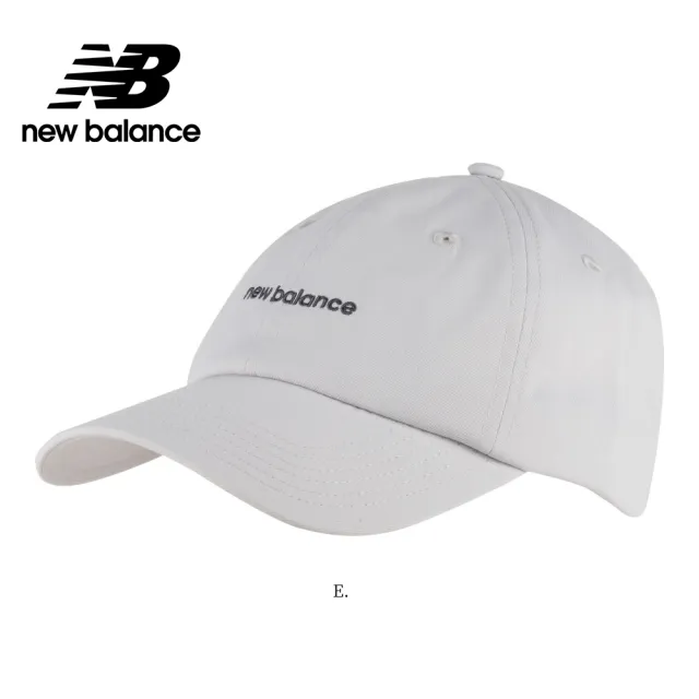 【NEW BALANCE】NB 棒球帽_中性_卡色/藍色/白色