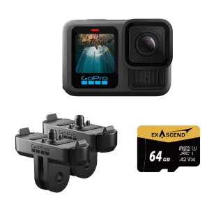 【GoPro】HERO 13 Black 雙磁吸快接套組