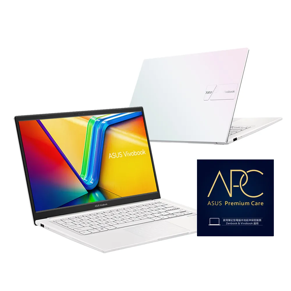 【ASUS】延長一年保固卡組★14吋i5輕薄筆電(i5-1335U/16G/512G SSD/W11/VivoBook 14)