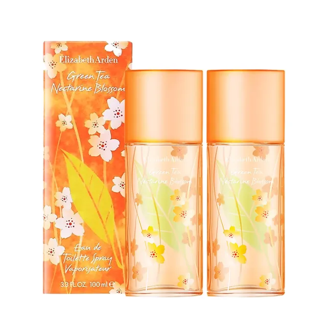 【Elizabeth Arden 伊麗莎白雅頓】香水兩入組100mlx2-多款可選(國際航空版-綠茶/甜桃/含羞草/薰衣草/櫻花)