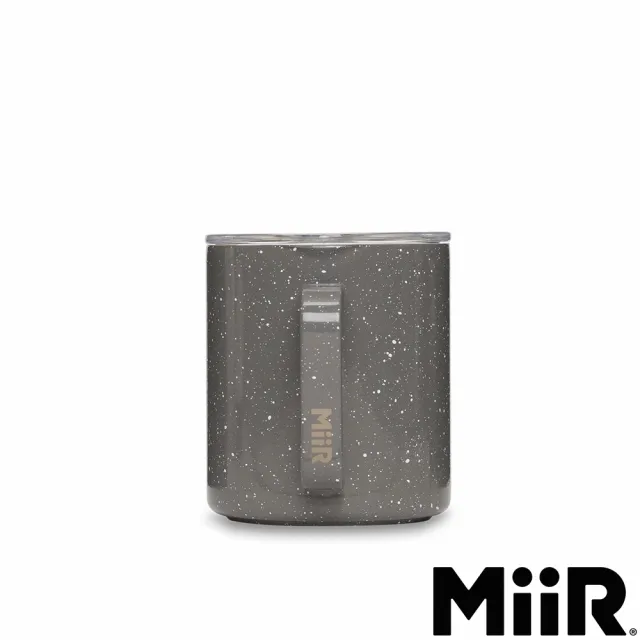 【MiiR】雙層真空 保溫/保冰 露營杯/馬克杯 12oz/354ml(琺瑯灰 滑蓋款)