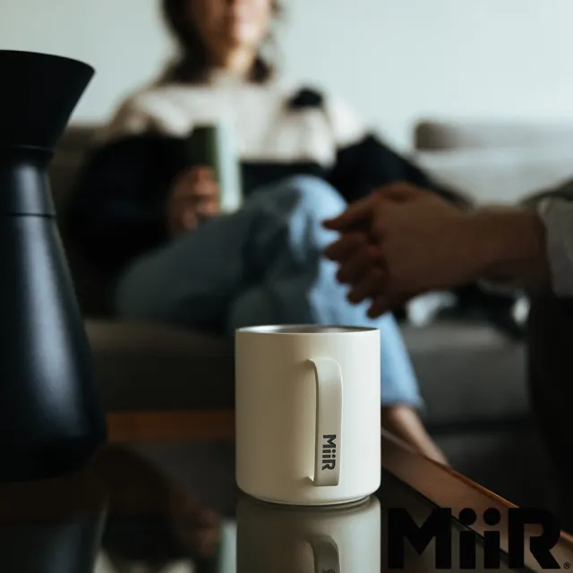 【MiiR】雙層真空 保溫/保冰 露營杯/馬克杯 12oz/354ml(琺瑯灰 滑蓋款)
