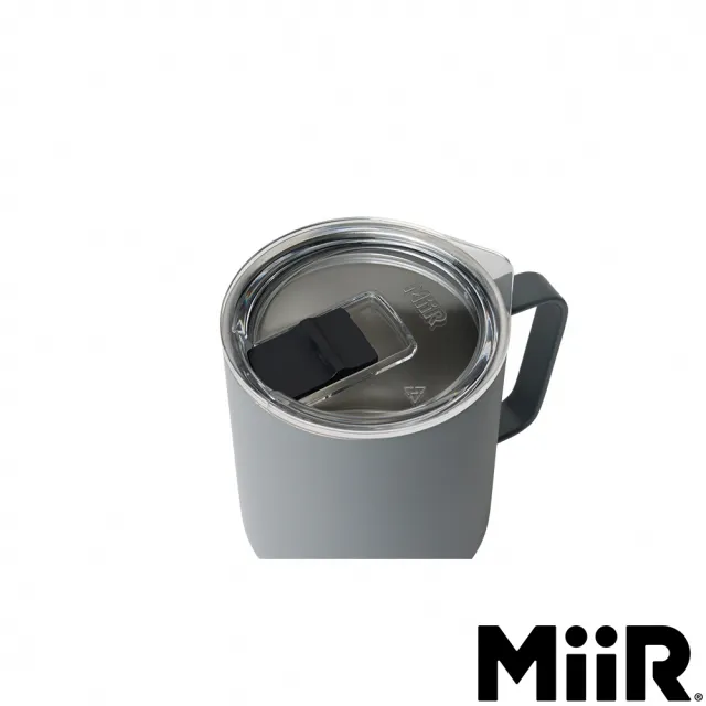 【MiiR】MiiR 雙層真空 保溫/保冰 露營杯/馬克杯 12oz/354ml(海霧灰)