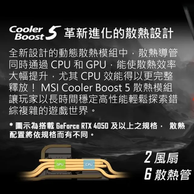 【MSI】17.3吋 i7 RTX4070-8G電競筆電(Katana 17/i7-13620H/16G/1TB SSD/W11/B13VGK-1257TW)黑神話悟空適用