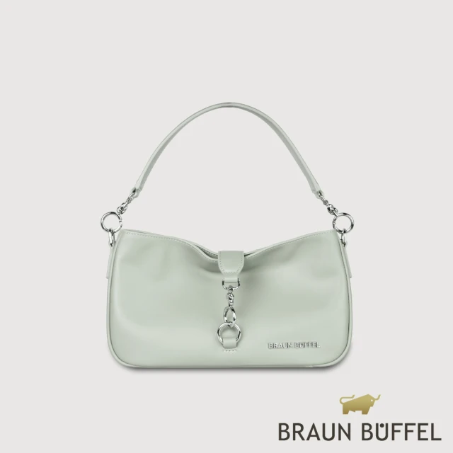 BRAUN BUFFEL 德國小金牛 台灣總代理 馬克西 小肩包-薄荷綠(BF847-26-FM)