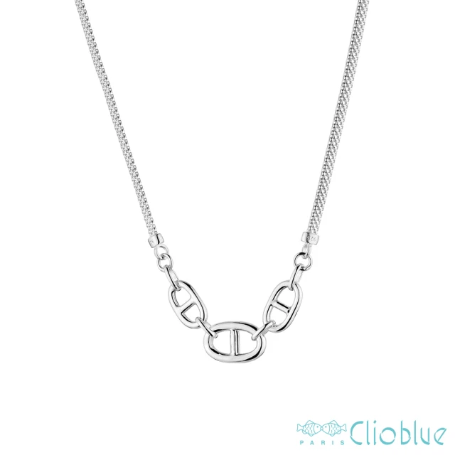 CLIO BLUE 普普風小魚純銀戒-925純銀 情人節禮物