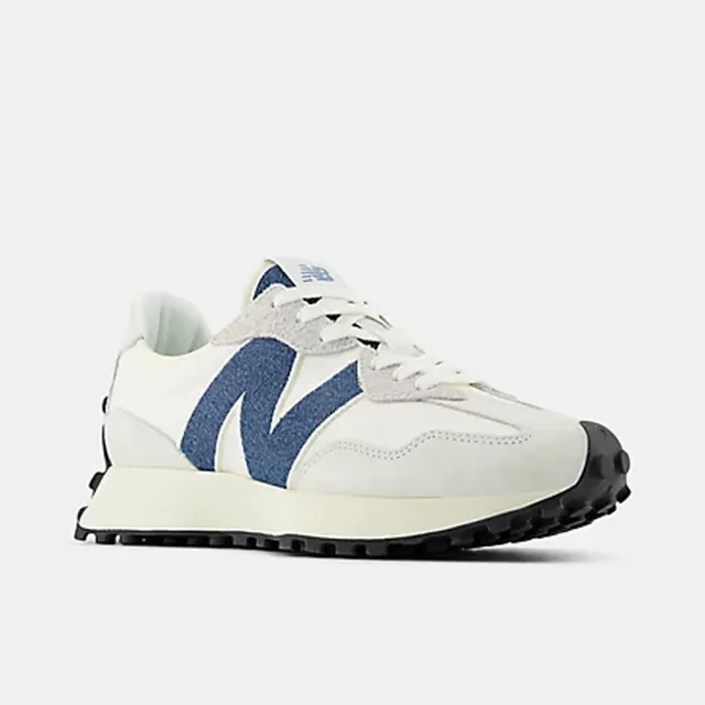 【NEW BALANCE】327系列 女鞋 休閒鞋 米白 牛仔 復古 穿搭 運動(WS327JB ∞)