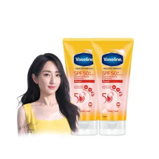 【Vaseline 凡士林】官方直營 5D極護水感防曬乳x2入(170ML 身體防曬)