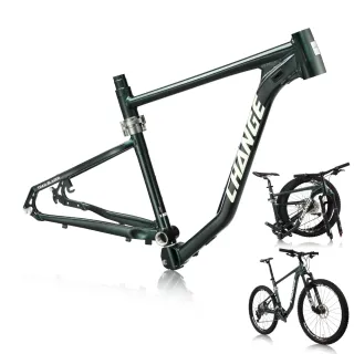 【CHANGE】DF-933G 登山車折疊車架(剛性強 輕量 台灣製造)