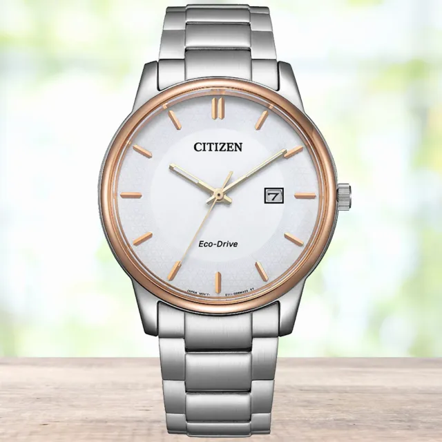 【CITIZEN 星辰】PAIR系列 簡約時尚光動能腕錶 母親節 禮物 推薦(BM6979-74A)