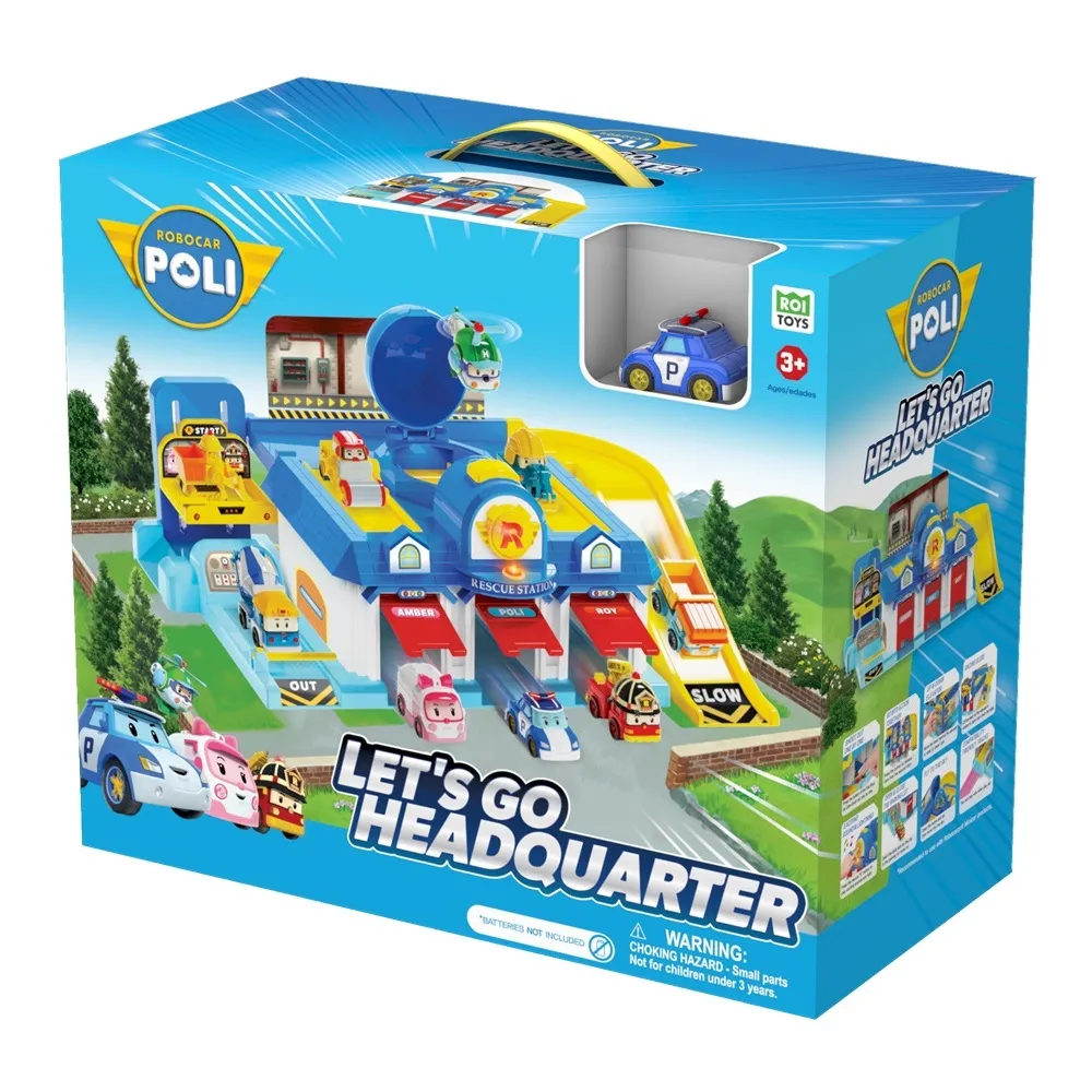 【POLI 波力】ROI 迷你救援小隊基地