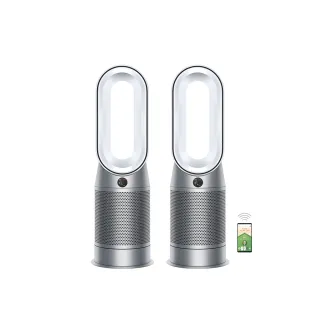 【dyson 戴森】HP07 三合一涼暖空氣清淨機(銀白色)(二入組)(超值組)