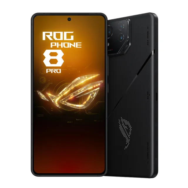 【ASUS 華碩】ROG Phone 8 Pro 5G 6.78吋(16G/512G/高通驍龍8 Gen3/5000萬鏡頭畫素/AI手機)(限送保貼.行電)