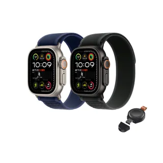 無線充電器【Apple】Apple Watch Ultra 2 2024 GPS+行動網路 49mm(鈦金屬錶殼搭配越野錶環)