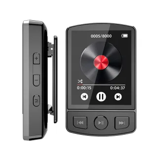 【聚優】運動隨身聽(運動隨身聽MP3 MP4 運動計步器 運動背夾音乐播放器 高清語音錄音機 運動夾子机)