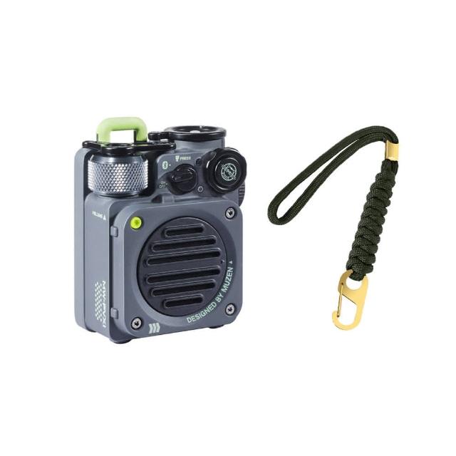 【MUZEN】Wild Mini 戶外越野防水藍牙喇叭+專用掛繩(尾牙 抽獎 情人節禮物 新年節禮物)
