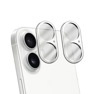 【RedMoon】APPLE iPhone 16 Plus / i16 3D全包式鏡頭保護貼 2入(i16Plus 6.7吋/i16 6.1吋)