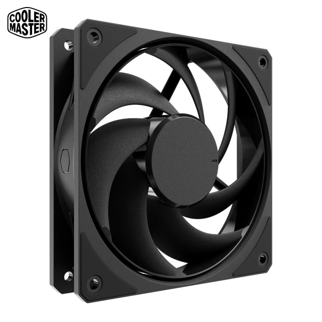 Cooler Master 酷碼 Cooler Master Mobius 120 Black 黑化版 風扇(MOBIUS 120 BLACK)