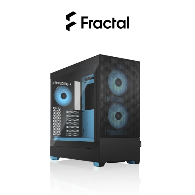 Fractal Design Pop Air RGB ATX機殼(精密工程與動態設計的完美結合 原廠2年保固)