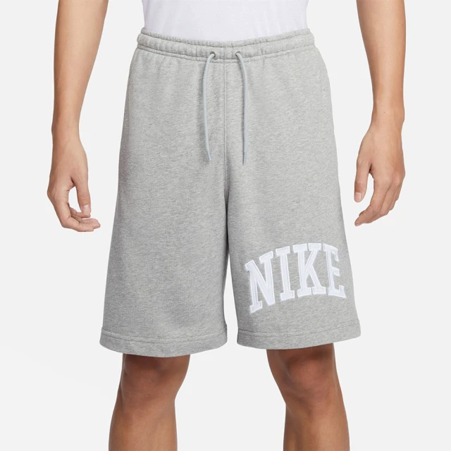 NIKE 耐吉 短褲 棉褲 休閒褲_男_灰色_AS M NK CLUB FT SHORT APLQ ARC(FQ4093063)