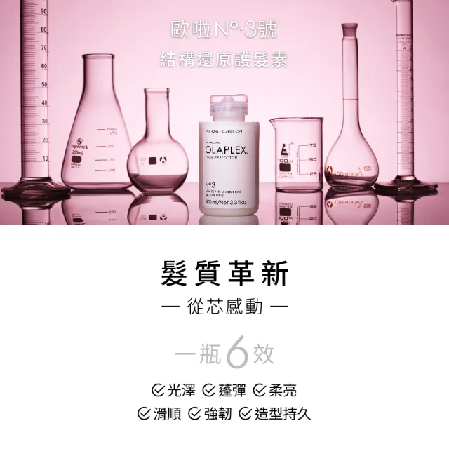 【OLAPLEX 歐啦】3號結構還原護髮素100ml(洗前修護/結構護髮)