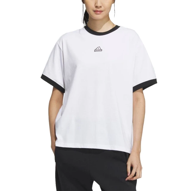 adidas 愛迪達 WORD SS TEE A1 圓領短袖上衣 女 - IM8748